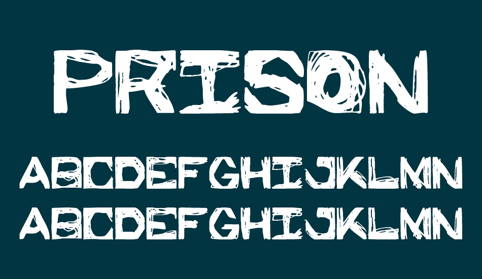 Prison Walls font