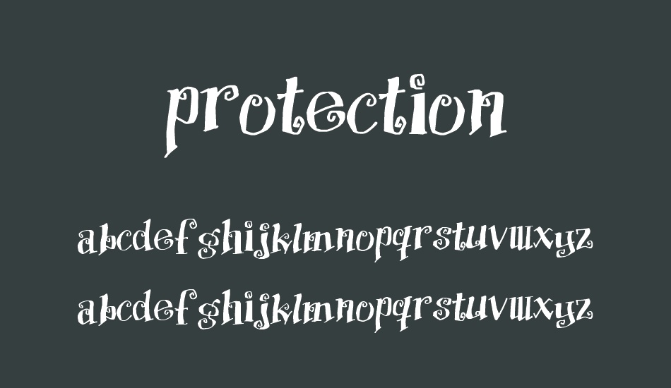 Protection font