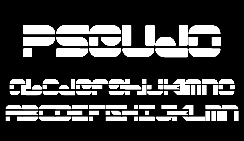 Pseudo BRK font