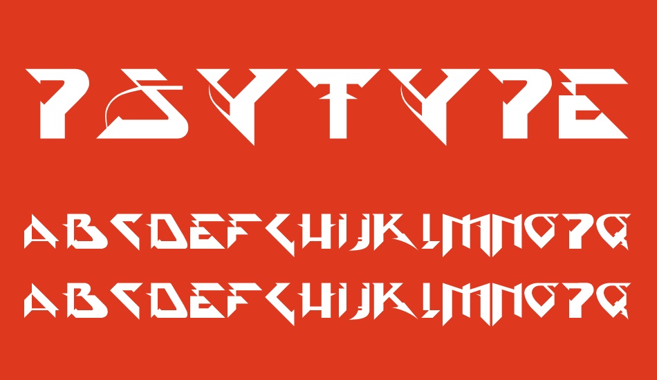 PsyType font