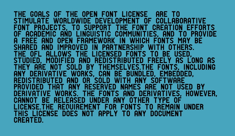 PTF NORDIC Std font 1