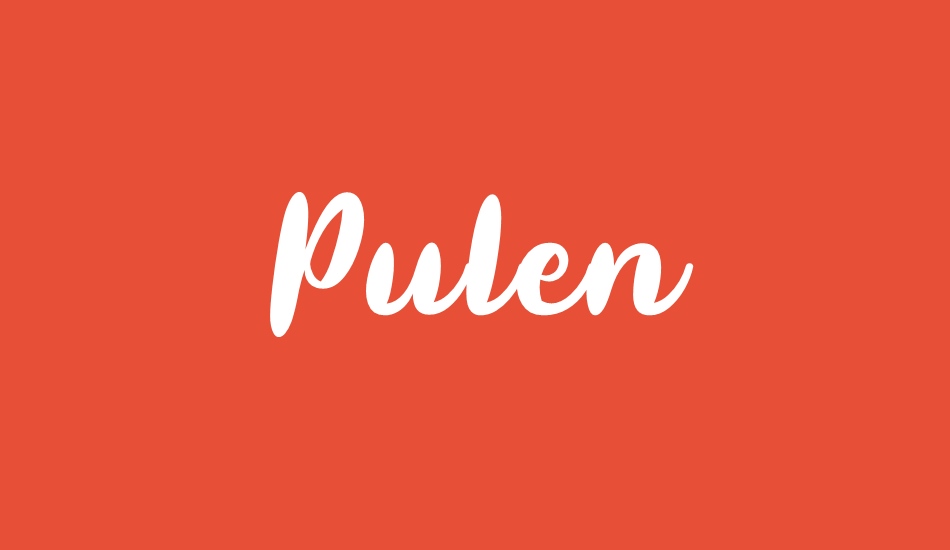 Pulen font big