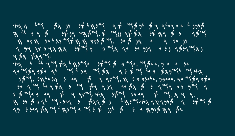 Punic LDR font 1