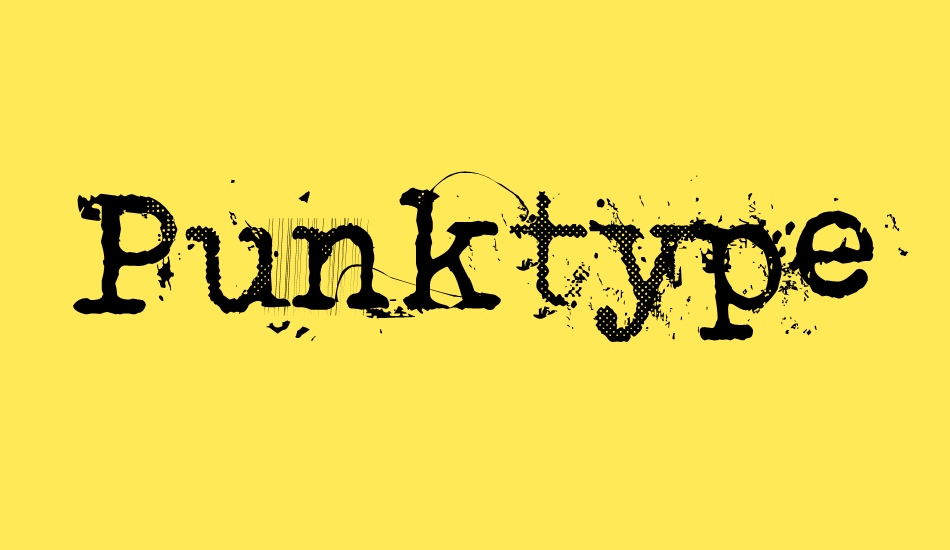 punktype font big