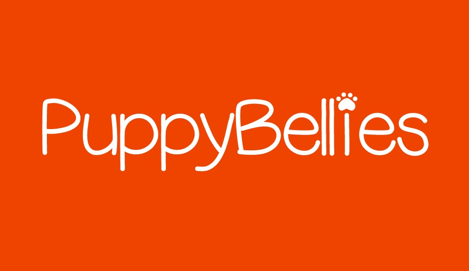 PuppyBellies font big