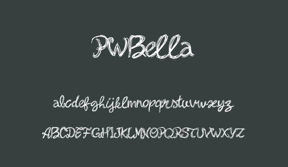 PWBella font