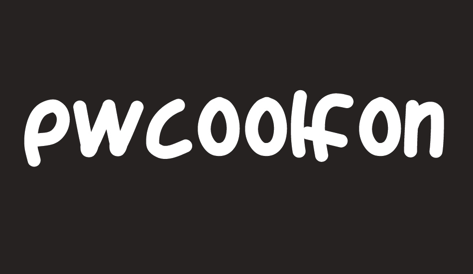 PWCoolFont font big