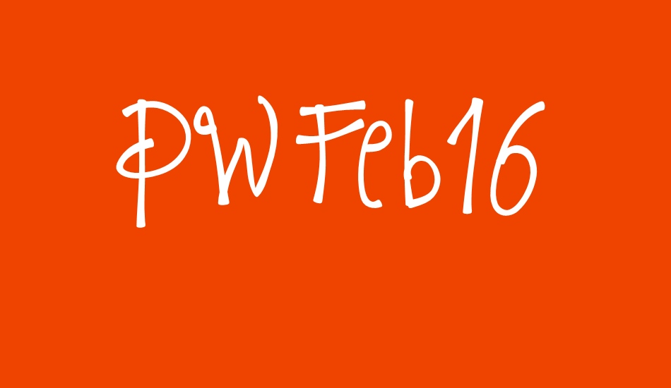 PWFeb16 font big