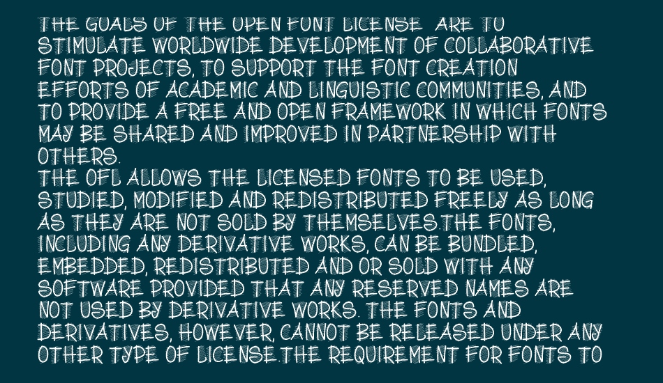 PWScritch font 1