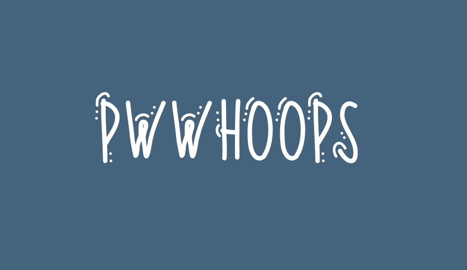 PWWhoops font big