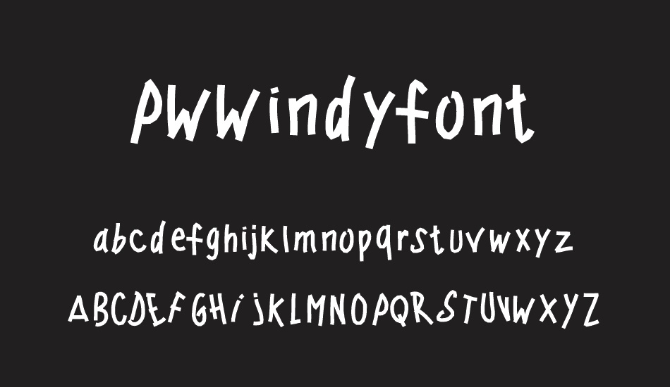 PWWindyfont font