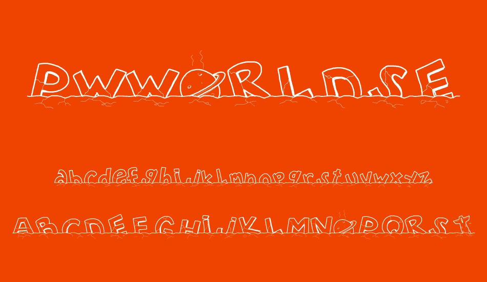 PWWORLDSEND2112 font