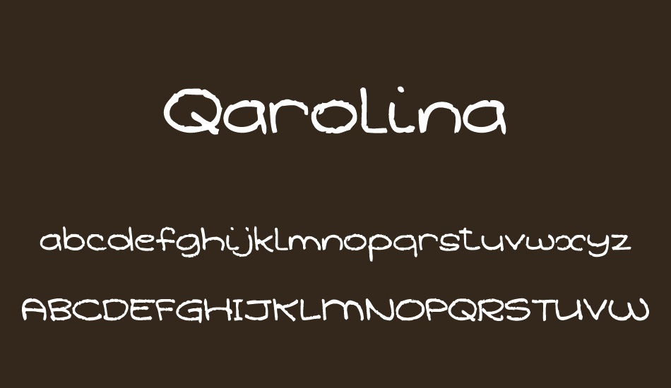 Qarolina font