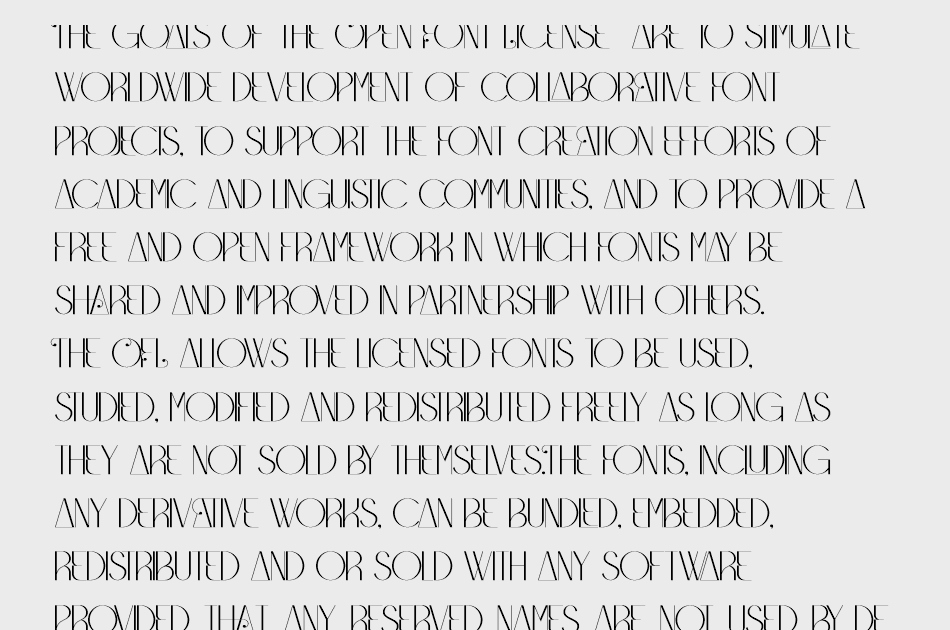 Qegor font 1