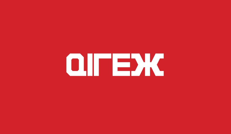 Qirex font big