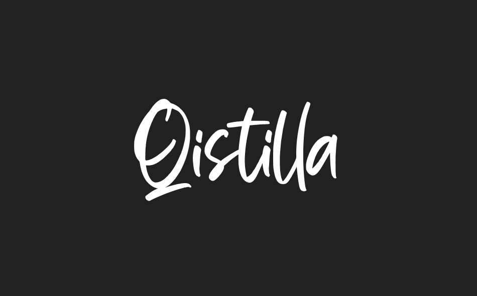 Qistilla font big