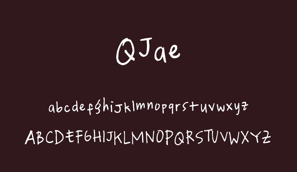 QJae font