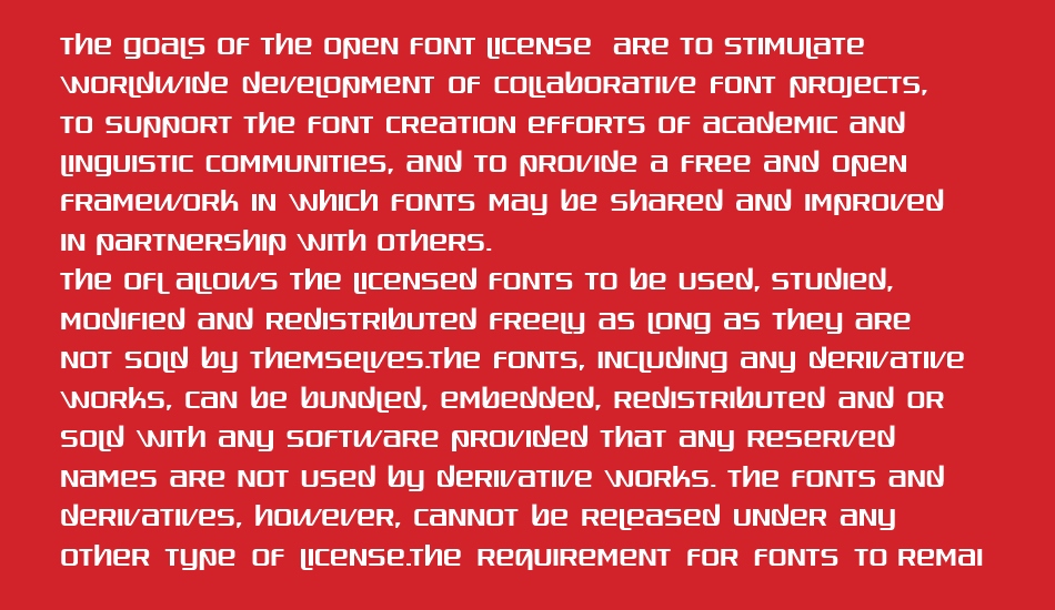 Quadaptor font 1