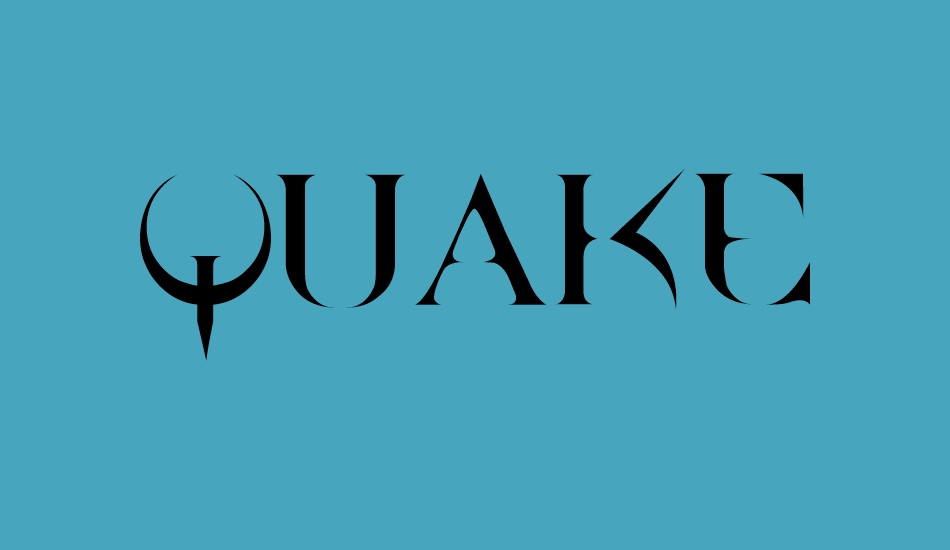 QUAKE font big