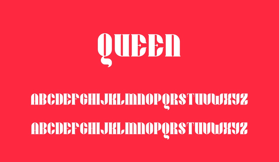 Queen font