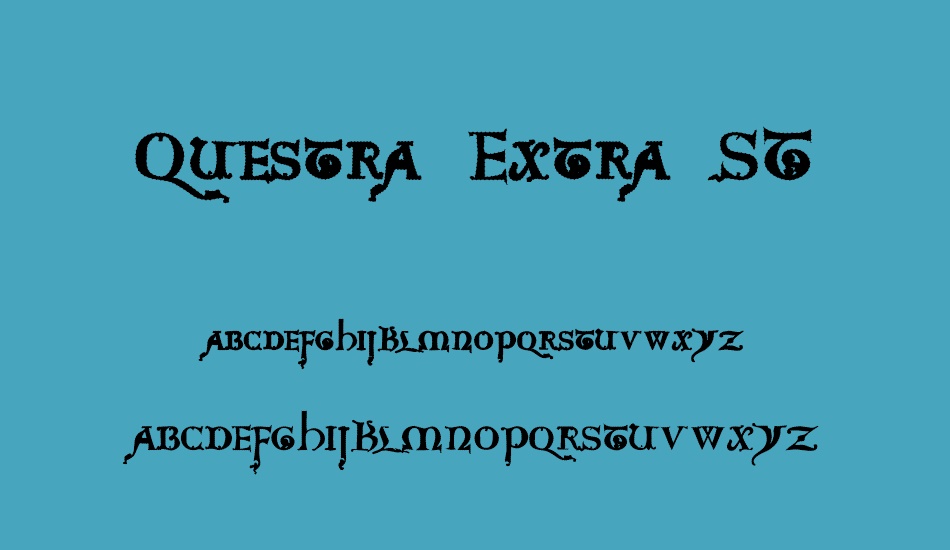 Questra Extra ST font