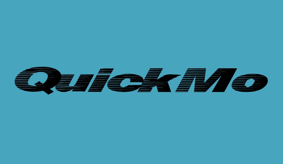 QuickMoney font big