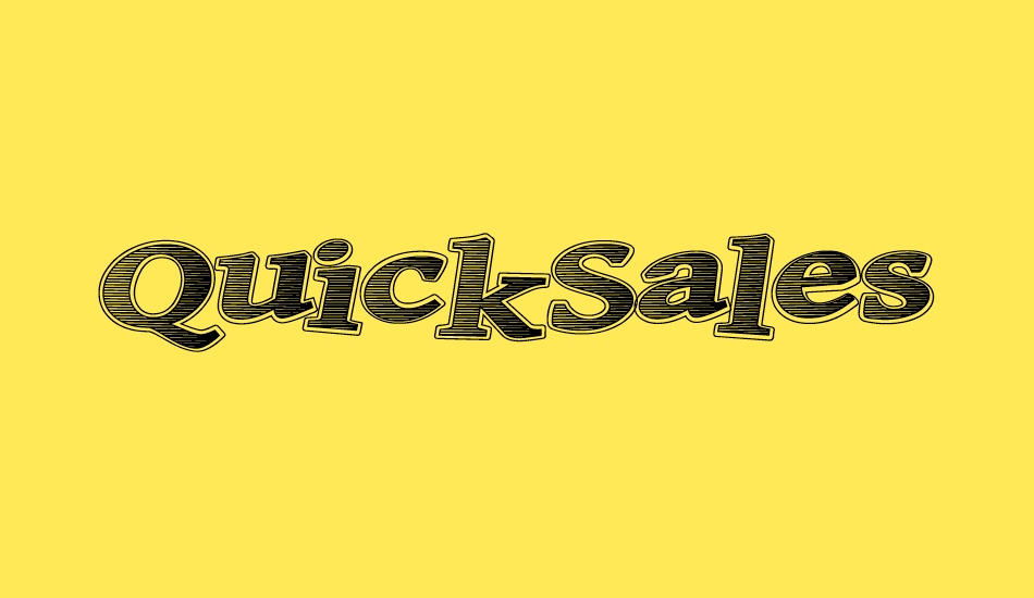 QuickSales font big