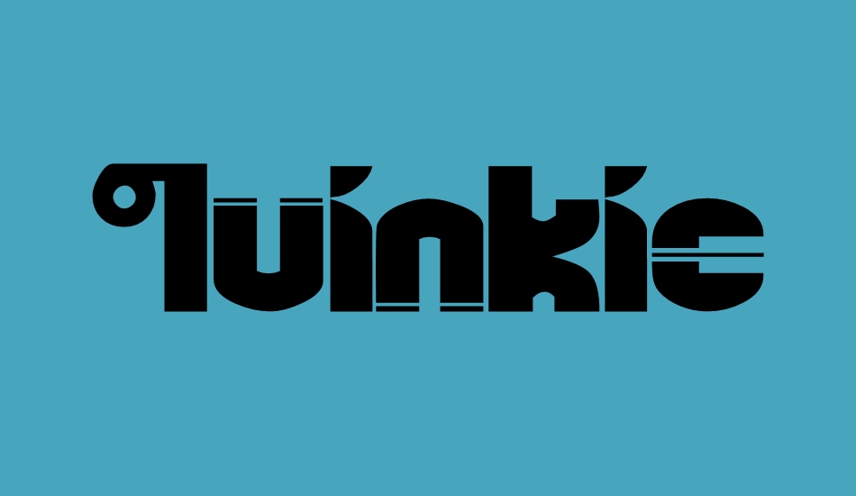 Quinkie font big