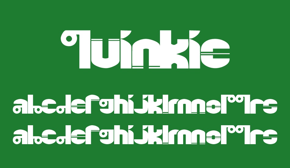 Quinkie font