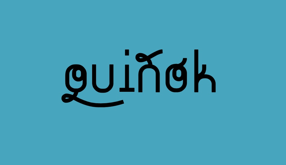 quiñók font big