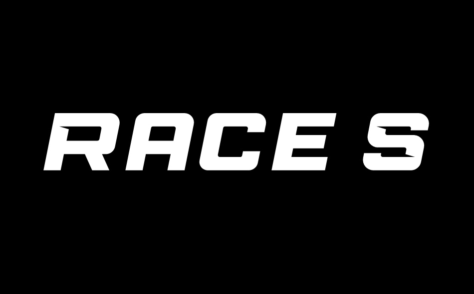 Race Sport font big