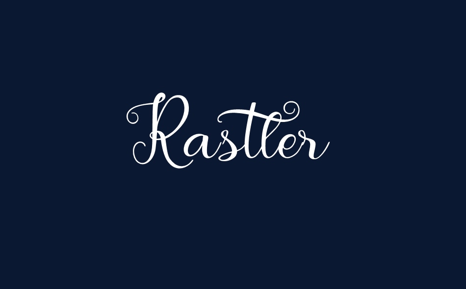 Rastler font big