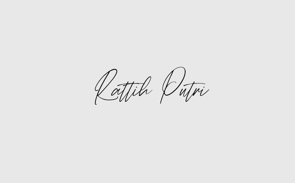 Rattih Putri font big