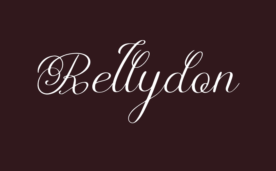 Rellydon font big
