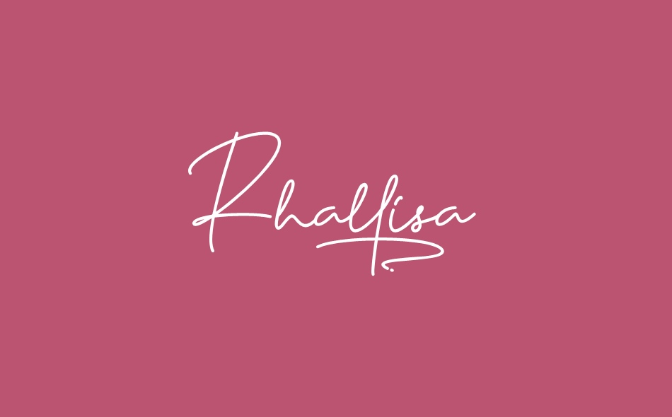 Rhallisa font big