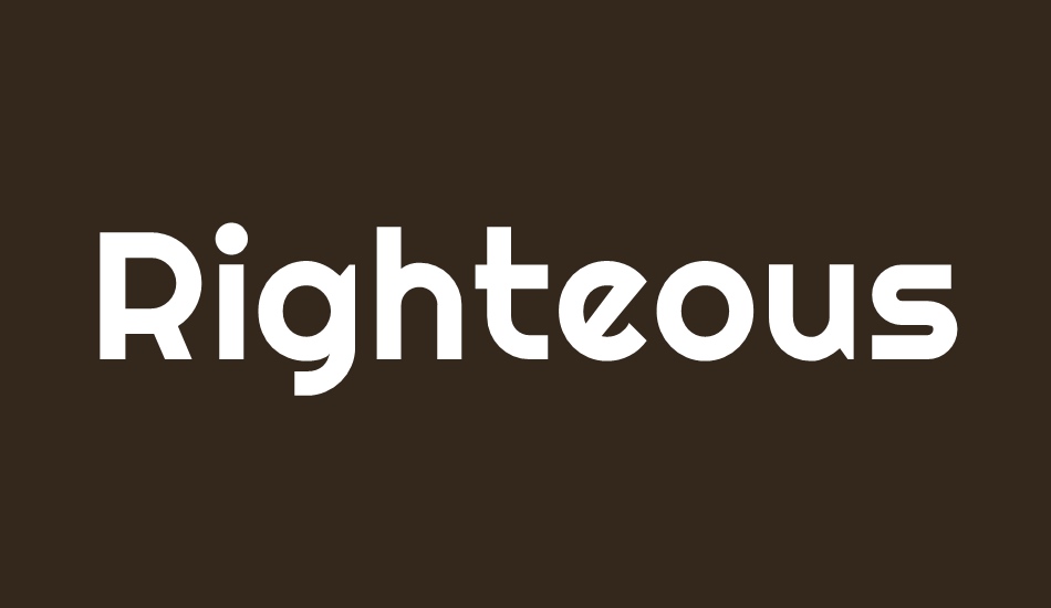 righteous-free-font