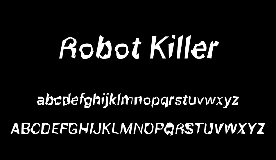 80s robot fonts