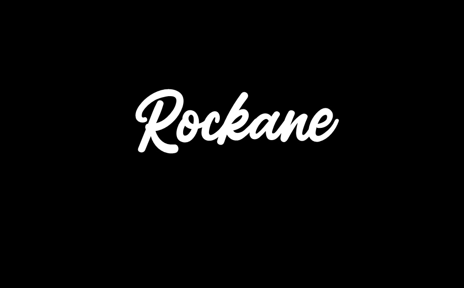 Rockane font big