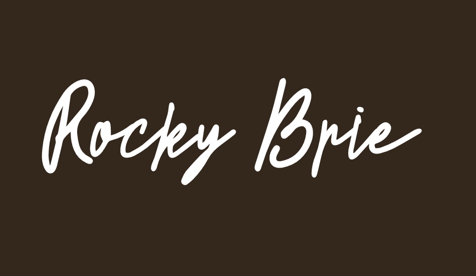 rocky-brie font big