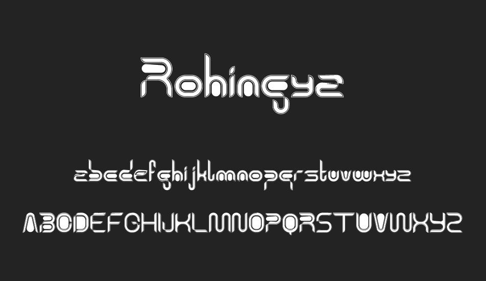 rohingya- font