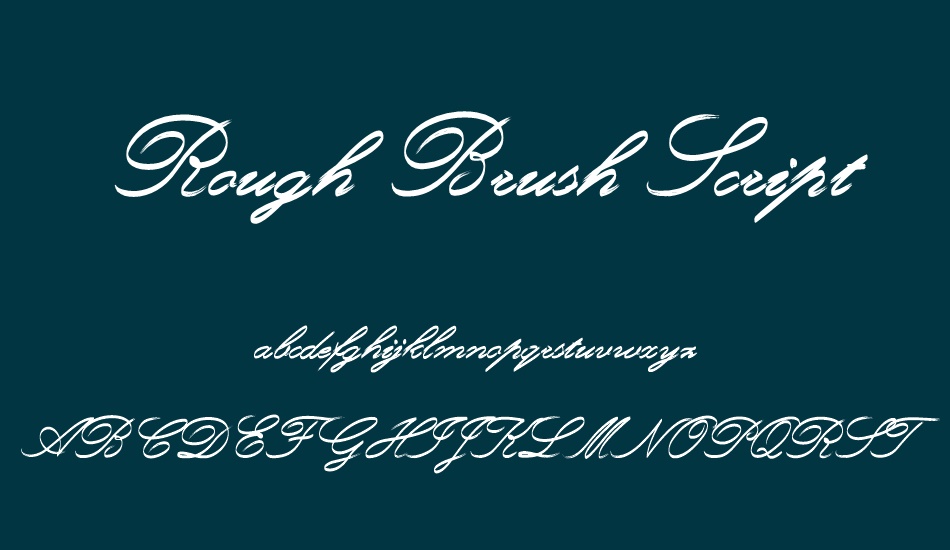 brush script font free