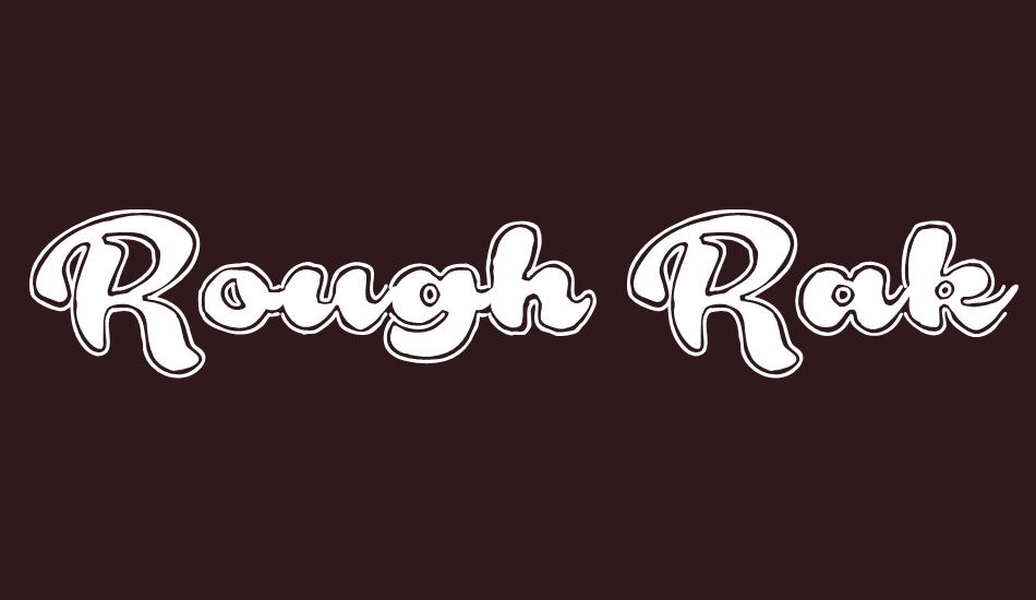 rough-rakoon-personal-use font big