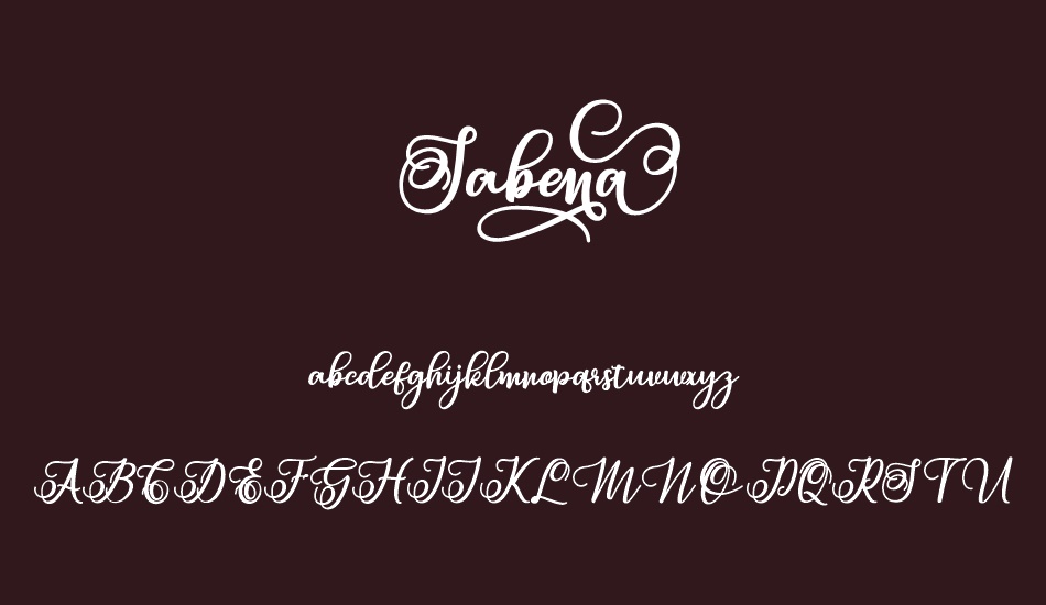 sabena font