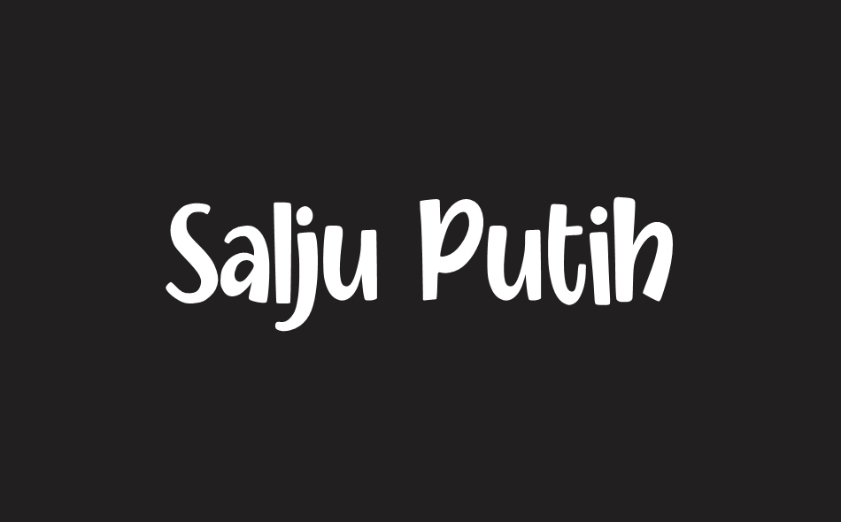 Salju Putih font big