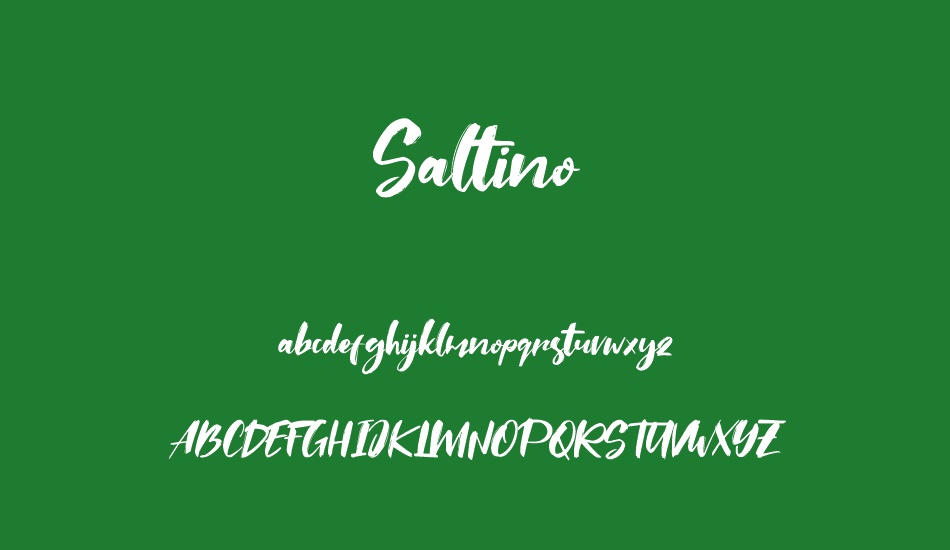 saltino font