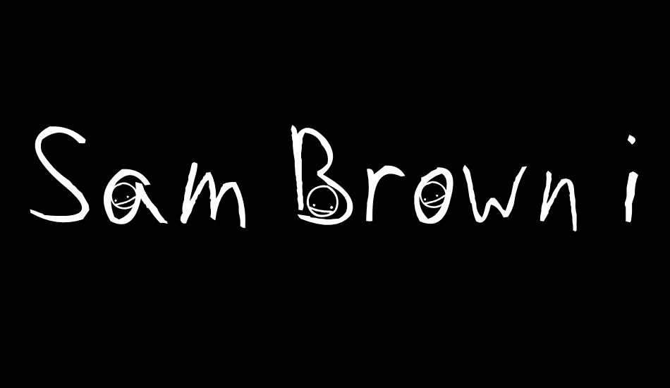 sam-brown-is-my-hero font big