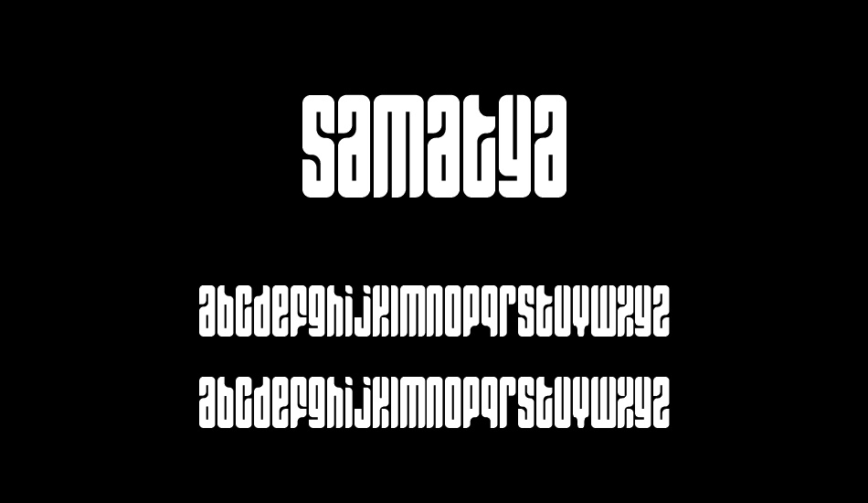 samatya font