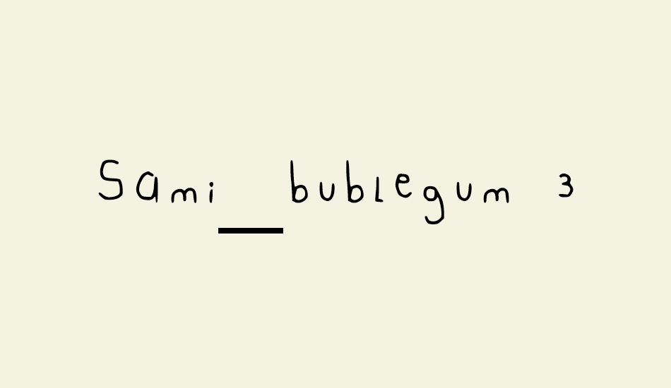 sami-bublegum-3 font big