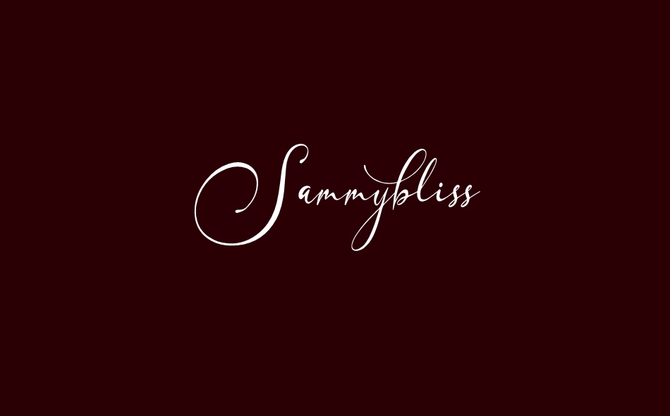 Sammybliss font big