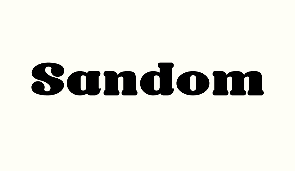 Sandome__G font big